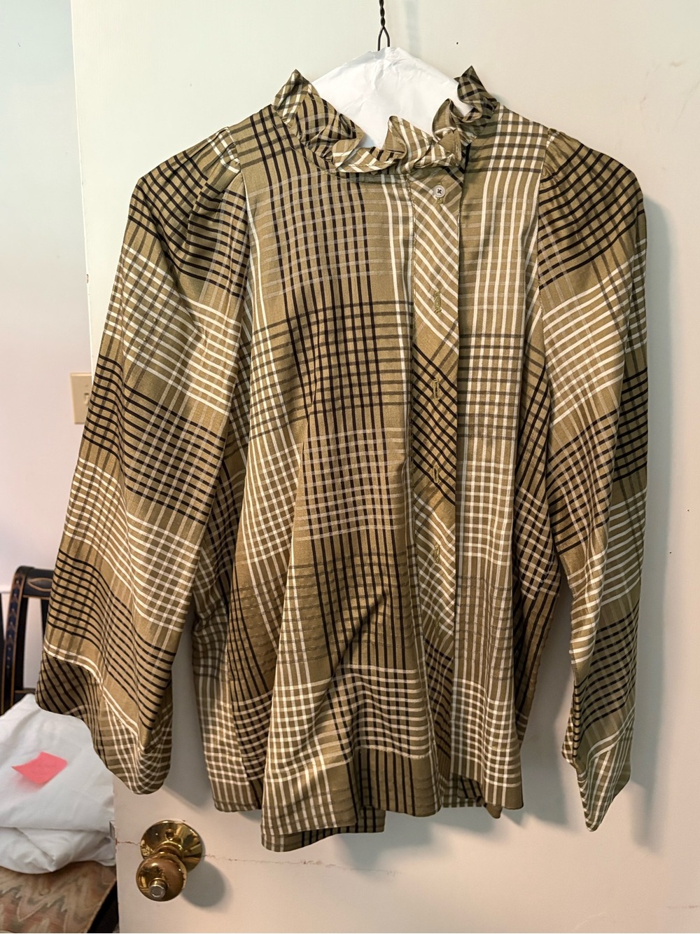 Mirth Asymmetrical button down Blouse
